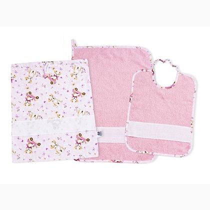 Little dogs Day Care Set - Pink