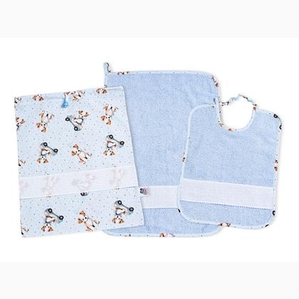Little dogs Day Care Set - Sky blue