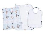 Little dogs Day Care Set - Sky blue - White