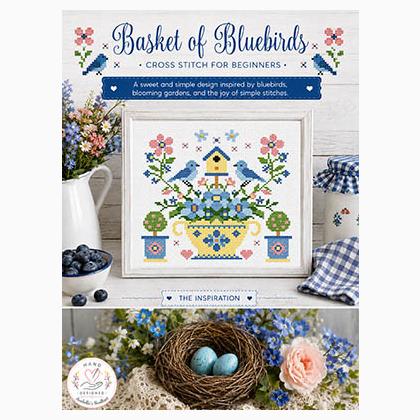 Basket Of Bluebirds