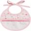Round Bib - Little Hearts - Pink