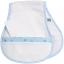 Shoulder Burping cloth - Little hearts - Blue sky