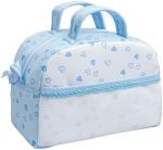 Vanity case - Little Hearts - Blue sky