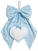 Birth Ribbon with Heart - Little Hearts - Blue sky
