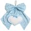 Birth Ribbon with Heart - Little Hearts - Blue sky