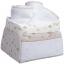 Toiletry pouch basket - Little Hearts - Dove-grey