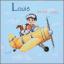 Airplane with boy and dog