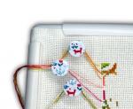 Magnetic Thread/Floss Keepers - Foxes