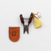 9th Anniversary Seki Mini Scissors: Yellow Butterfly