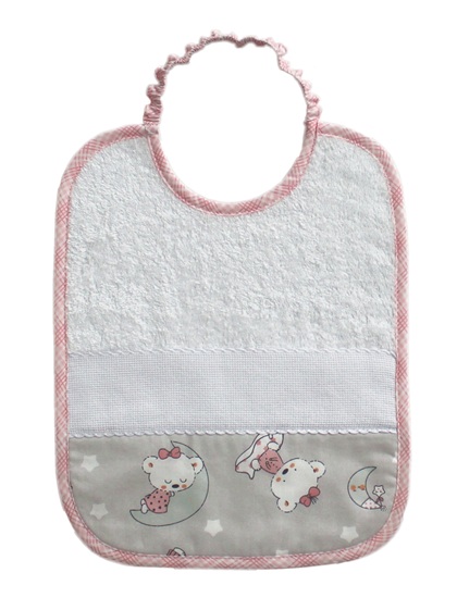 Terrycloth Bib - Goodnight little bears