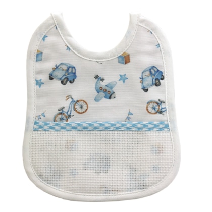 Terrycloth Bib - Favole- Blue