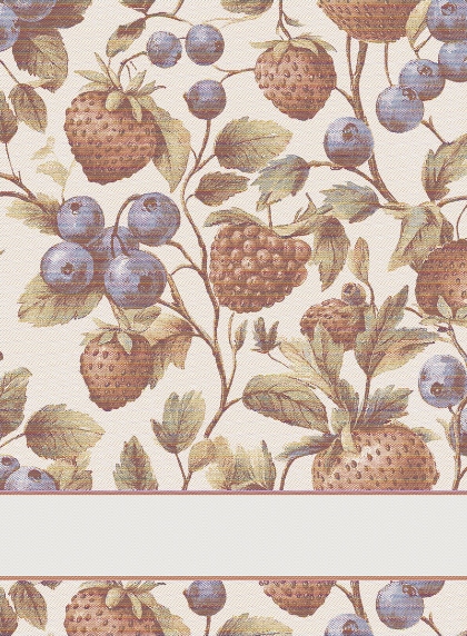 Kitchen towel - Berries - Caravaggio