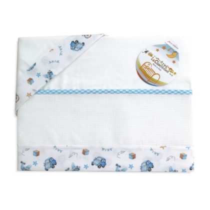Set for Crib- Favole - Blue (3pcs)