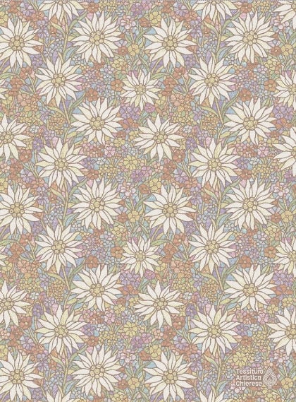 Kitchen towel - Daisy Garden - Multicolor - NO Aida