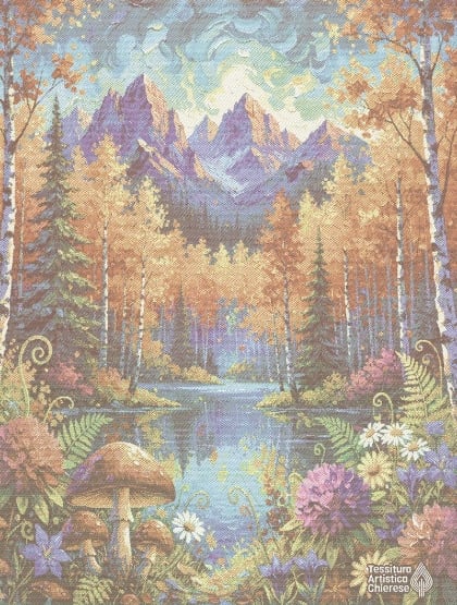 Kitchen towel - Fairytale - Multicolor - NO Aida