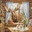 Unexpected Cabin Guest - Needlepoint
