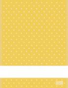 Kitchen towel - Pois - Yellow
