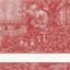 Kitchen towel - Tesori del Bosco - Red