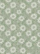 Kitchen towel - Daisy Garden - Green-Ecru - NO Aida