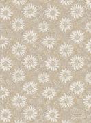 Kitchen towel - Daisy Garden - Yellow-Ecru - NO Aida