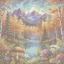 Kitchen towel - Fairytale - Multicolor - NO Aida