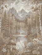 Kitchen towel - Fairytale - Ecru - NO Aida