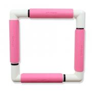 Embroidery Snap Frame 21x21 - Pink