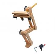 Adjustable Tabletop Stand with Wooden Head
