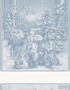 Kitchen towel - Armonia - Ice Lurex