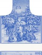 Apron Armonia Lurex - Blue
