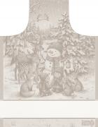 Apron Armonia Lurex - Ecru