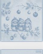 Kitchen towel - Cinguettio - Ice Lurex