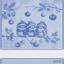 Kitchen towel - Cinguettio - Blue Lurex