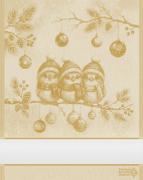 Kitchen towel - Cinguettio - Gold Lurex