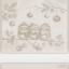 Kitchen towel - Cinguettio - Ecru Lurex