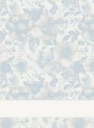 Kitchen towel - Winterflora - Light Blue Lurex