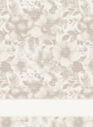 Kitchen towel - Winterflora - Ecru Lurex