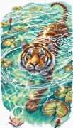 Tiger in the Lake