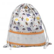 Organizer little bag - Missiles, planets and astronauts
