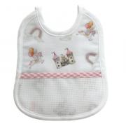Terrycloth Bib - Favole- Pink