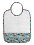 Terrycloth Bib - Toy cars