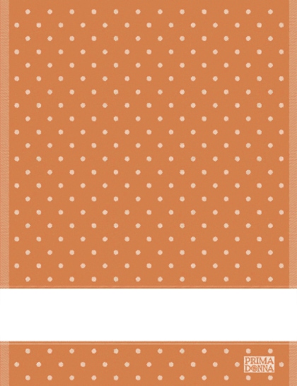 Kitchen towel - Pois - Orange