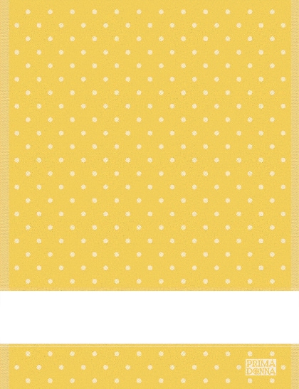 Kitchen towel - Pois - Yellow