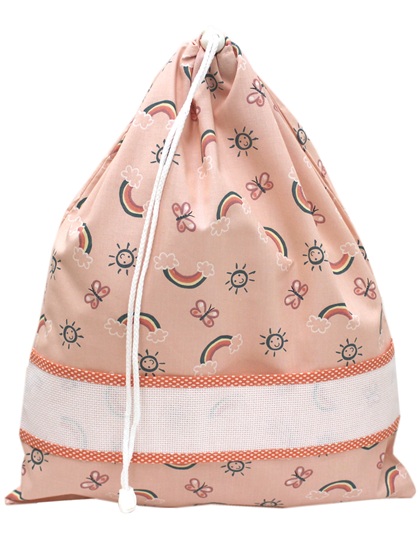 Organizer bag - Sun, rainbows and butterflies