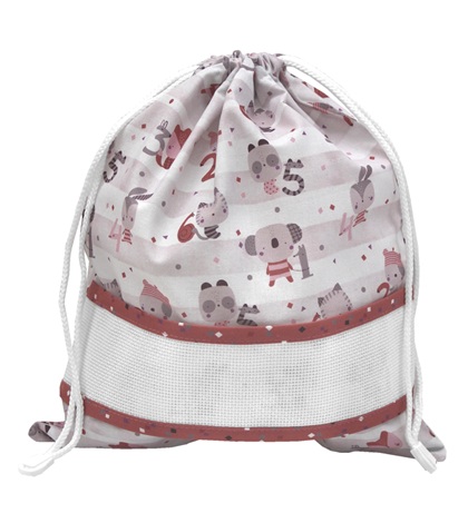 Organizer little bag - Animals and numbers