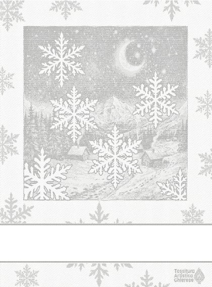 Kitchen towel - Silenzio - Ice
