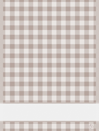 Kitchen towel - Pic-Nic - Ecru