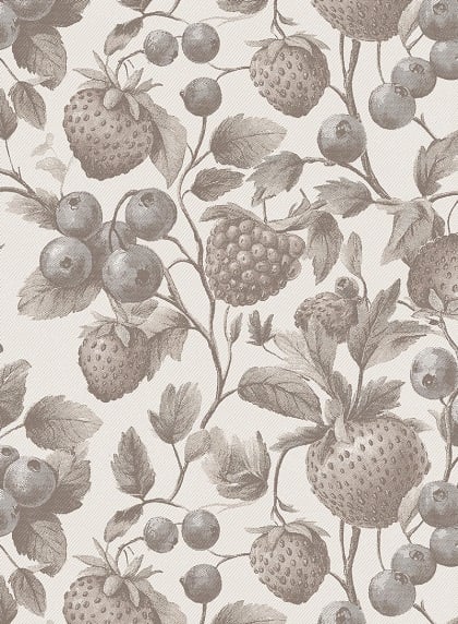 Kitchen towel - Berries - Ecru - NO Aida