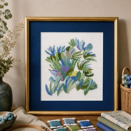 Blue flora