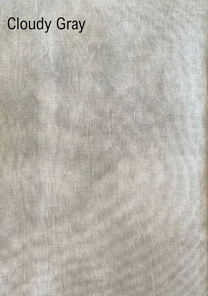 40ct Linen - Cloudy Gray